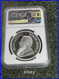 2020 South Africa Silver Krugerrand S1KR NGC PF70 Ultra Cameo