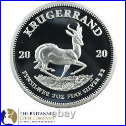 2020 South Africa Silver Proof Two Ounce Krugerrand First Year of Issue