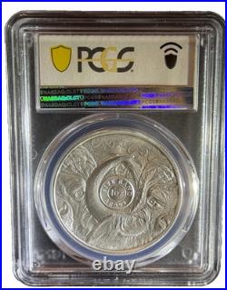 2020 South Africa The Big Five Series 1 Buffalo MS70 silver coin