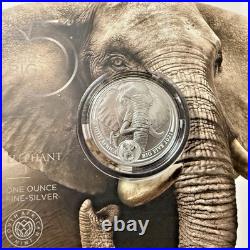 2021-2023 Big Five Series II South Africa 5 Rand 5 1oz Silver Coins Bu Coa Ogp