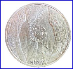 2021 Big 5 Series II Elephant NGC MS70