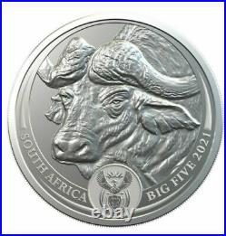2021 Buffalo South Africa Big Five 1 Oz Silver Coin Bu Pre-sale