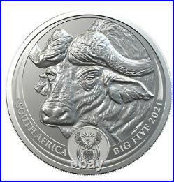 2021 Buffalo South Africa Big Five 1 Oz Silver Coin Bu Presale
