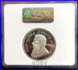 2021 R2 South Africa 2 oz Silver Krugerrand First Releases NGC PF 70 UCAM Coin