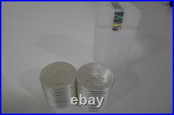 2021 SOUTH AFRICA 1 oz SILVER KRUGERRAND COIN - TUBE OF 25