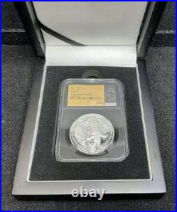 2021 S South Africa Big 5 Series Elephant 1 oz Silver Coin PF70 UCAM NGC