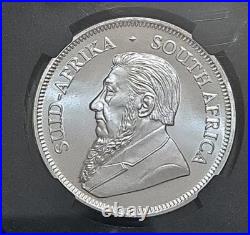 2021 Silver Krugerrand 1oz NGC MS69 South Africa BU Coin