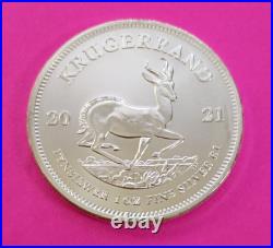2021 South Africa 1 oz Silver Krugerrand BU