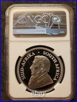 2021 South Africa 1 oz Silver Krugerrand Proof Coin NGC PF69 UC FIRST RELASES