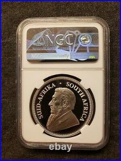 2021 South Africa 1 oz Silver Krugerrand Proof Coin NGC PF70 UC FIRST RELASES