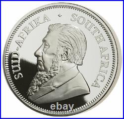 2021 South Africa 1 oz Silver Krugerrand Proof R1 Coin GEM Proof OGP PRESALE