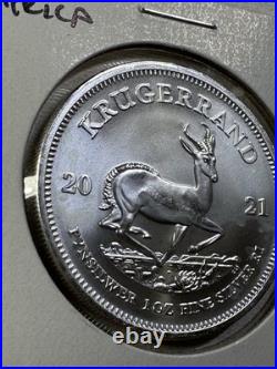 2021 South Africa Krugerrand 1 oz Silver Coin