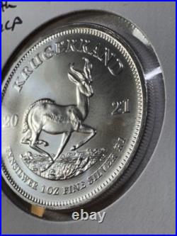 2021 South Africa Krugerrand 1 oz Silver Coin