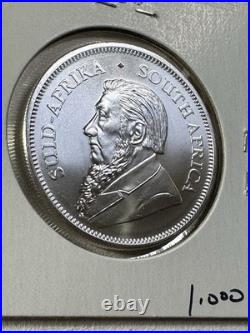 2021 South Africa Krugerrand 1 oz Silver Coin