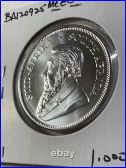2021 South Africa Krugerrand 1 oz Silver Coin
