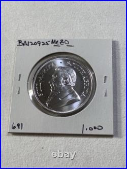 2021 South Africa Krugerrand 1 oz Silver Coin