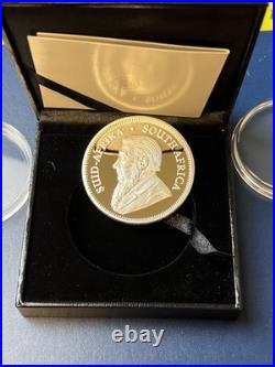 2021 South Africa Krugerrand 2 oz. 999 Proof Silver Coin in OGP
