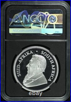 2021 South Africa Silver Big 5 Buffalo Privy Krugerrand NGC PF-70 UC FDOI Tsehlo