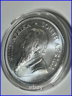2021 South Africa Silver Krugerrand 1 oz. 999 Fine Silver Coin Capsule 2021 South Africa Silver Krugerrand 1 oz. 999 Fine Silver Coin Capsule