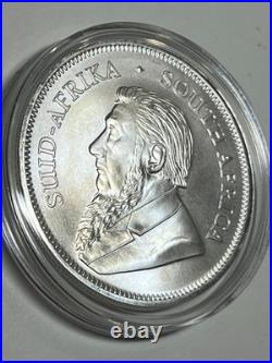 2021 South Africa Silver Krugerrand 1 oz. 999 Fine Silver Coin Capsule 2021 South Africa Silver Krugerrand 1 oz. 999 Fine Silver Coin Capsule