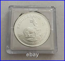 2021 South Africa Silver Krugerrand Coin Round 1 oz. 999 Silver