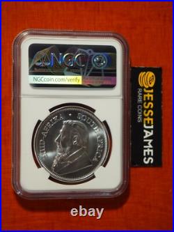 2021 South Africa Silver Krugerrand Ngc Ms70 First Day Of Issue Ed Harbuz Signed