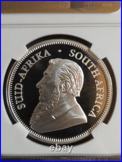 2021 South Africa Silver Krugerrand Proof Buffalo Privy FDOI PF70