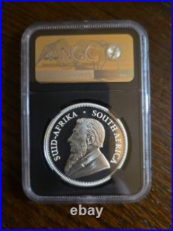 2021 South Africa Silver Krugerrand Proof Elephant Privy FDOI PF70