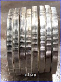 2021 South African Silver Krugerrand 1 Oz. 999 Fine Silver Bullion Coin Lot 8 Oz