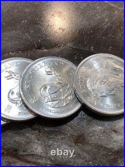 2021 South African Silver Krugerrand 1 Oz. 999 Fine Silver Bullion Coin Lot 8 Oz
