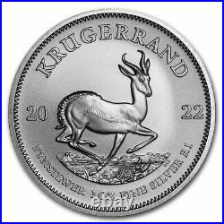 2022 500-Coin South Africa 1 oz Silver Krugerrand Monster Box SKU#244330