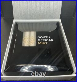 2022 NGC MS70 UCAM South Africa 5 oz Silver Rhino Big Five Series II Coin