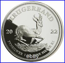 2022 South Africa 1 oz Silver Krugerrand Proof Coin GEM OGP SKU66642 PRESALE