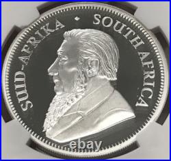 2022 South Africa 1oz. 999 Silver Krugerrand NGC PF70 Ultra Cameo with COA
