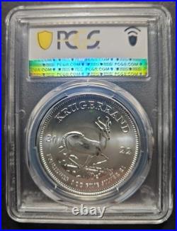 2022 South Africa 1oz. Silver Krugerrand PCGS MS68 First Strike 1 of 6 Pop