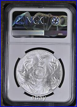 2022 South Africa 5 Rand Big 5 LION 1 oz Silver Coin NGC MS 70
