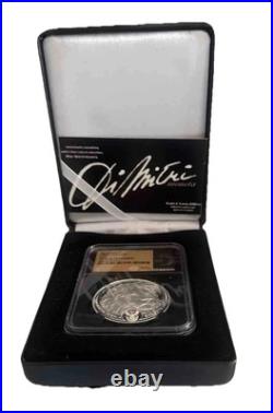 2022 South Africa Big5 II LION 1oz Silver Coin NGC PF 70UC BLK Core 3k Mint