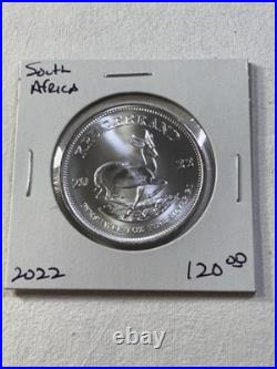 2022 South Africa Krugerrand 1 oz Silver Coin