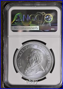 2022 South Africa Silver Krugerrand 1 oz NGC MS69 Brown Label
