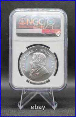 2022 South Africa Silver Krugerrand 1 oz NGC MS69 Brown Label