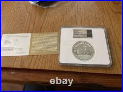 2022 South Africa Silver Krugerrand 2 oz Proof R2 Coin NGC PF70