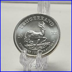 2022 South Africa Silver Krugerrand Coin (1) oz. 999 Fine Silver Exact Coin