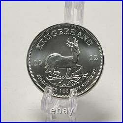 2022 South Africa Silver Krugerrand Coin (1) oz. 999 Fine Silver Exact Coin