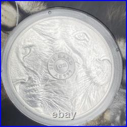 2022 South Africa the Big Five Lion 1oz Silver Coin Limited Edition 15k Only