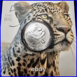 2023 BIG FIVE SERIES II SOUTH AFRICA Leopard 1OZ SILVER COIN BU COA OGP
