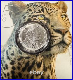 2023 BIG FIVE SERIES II SOUTH AFRICA Leopard 1OZ SILVER COIN BU COA OGP