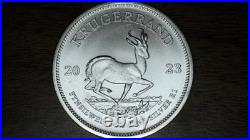 2023 Krugerrand South Africa 1 oz. 999 Fine Silver Coin BU