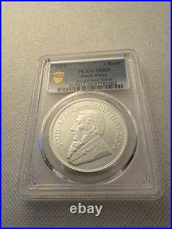 2023 Silver South Africa Krugerrand 1 oz Rand PCGS MS 69
