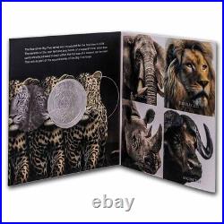 2023 South Africa 1 oz Silver Big Five Leopard BU