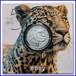 2023 South Africa Big Five (5) Leopard 1 oz BU Silver Coin - in blister pack